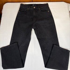 Gap 90s Straight Jeans Women's 6S Black
